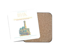 Thumbnail for Bukhara International Airport BHK Coaster 1-Piece - White