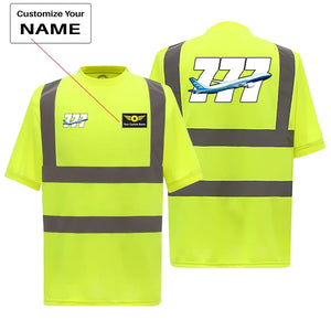 Super Boeing 777 Reflective Polo & T-Shirts