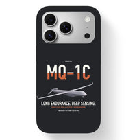 Thumbnail for MQ-1C Gray Eagle ER design on black magsafe iphone case, for iPhone 17 Pro
