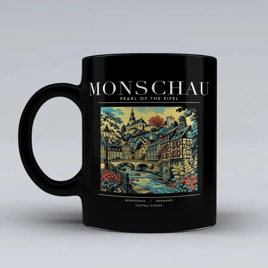 MONSCHAU - Poster - Mug - Black