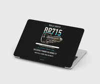 Thumbnail for BR715 design on black MacBook case