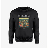 Thumbnail for ASHEVILLE - Poster - Sweatshirt - Black