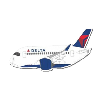 Delta Air Lines Airbus A350 Airplanes sticker, Wide 6cm (2.3inches)