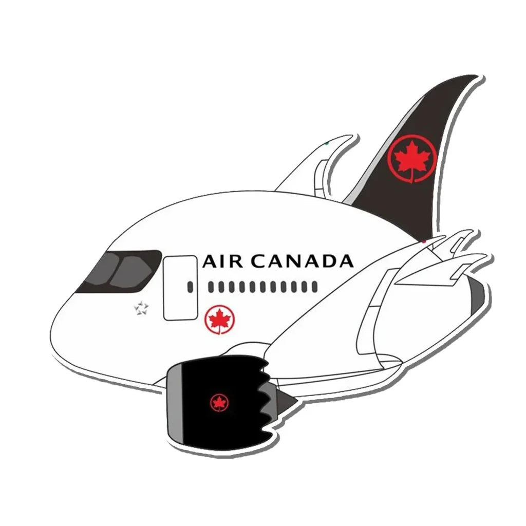 Air Canada Boeing 787 Airplanes sticker, Wide 6cm (2.3inches)