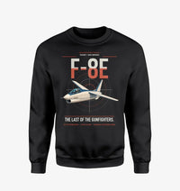 Thumbnail for F-8E Crusader design on black sweatshirt