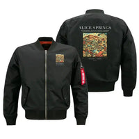 Thumbnail for ALICE SPRINGS - Poster - Bomber Jacket - Black