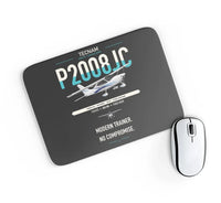 Thumbnail for Tecnam P2008JC NG design on black rectangle mouse pad