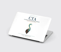 Thumbnail for Catania-Fontanarossa Airport (CTA) design on white MacBook case
