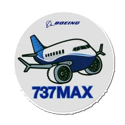 Official Version Boeing 737 MAX Aircraft Airplanes sticker, Wide 6cm (2.3inches)