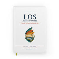 Thumbnail for Murtala Muhammed International Airport (LOS) design on white notebook