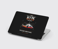 Thumbnail for Airbus H175 design on black MacBook case
