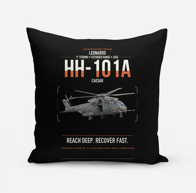 Leonardo HH-101A Caesar design on black pillow