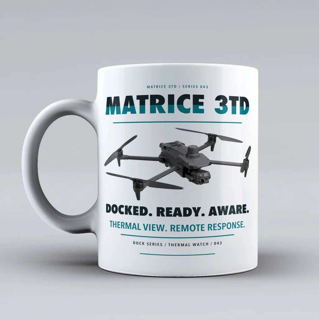 Matrice 3TD Mug design on white dji