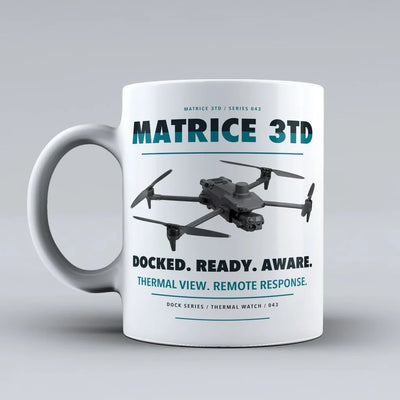 Matrice 3TD Mug design on white dji