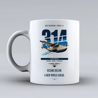 Thumbnail for Boeing 314 Clipper double-side print on white ceramic mug