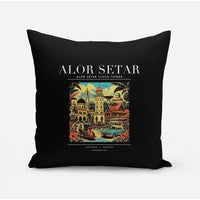 Thumbnail for ALOR SETAR - Poster - Pillow - Black