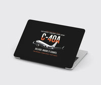 Thumbnail for C-40A Clipper Fleet Logistics Ready design on black MacBook case