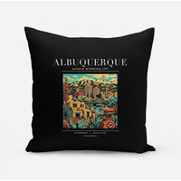 Thumbnail for ALBUQUERQUE - Poster - Pillow - Black