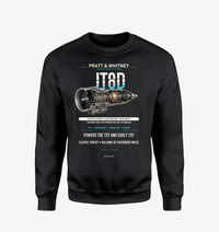 Thumbnail for JT8D design on black sweatshirt