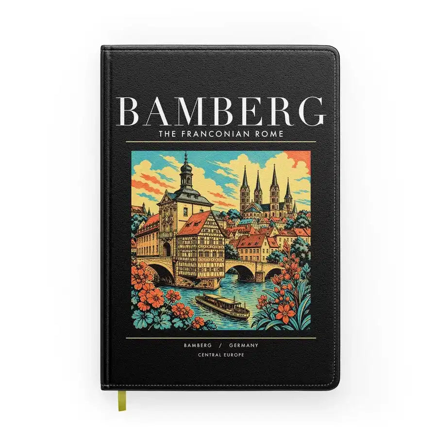 BAMBERG - Poster - Notebook - Black