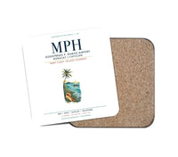 Thumbnail for Godofredo P. Ramos Airport Boracay Caticlan (MPH) design on white 1 piece coaster