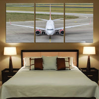 Thumbnail for Face to Face with Boeing 737 canvas - 3 Pieces