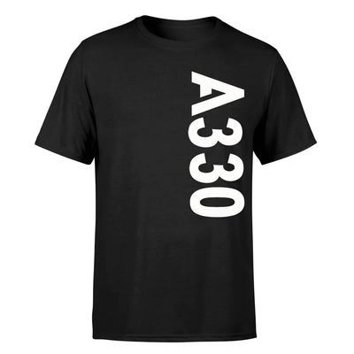 Airbus A330 Side Text aviation t-shirt