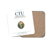 Thumbnail for Chengdu Shuangliu International Airport (CTU) design on white 1 piece coaster