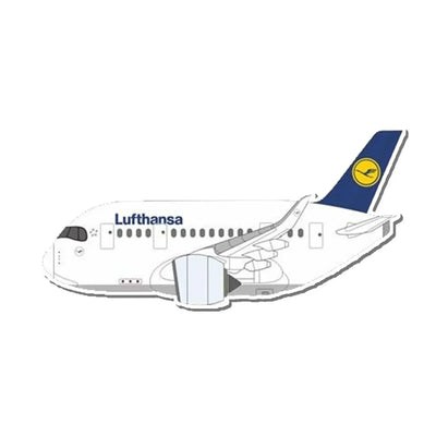 Lufthansa Germany Airbus A350 Airplanes sticker, Wide 6cm (2.3inches)