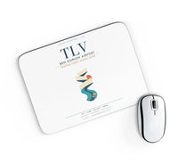 Thumbnail for Tel Aviv Ben Gurion Airport (TLV) design on white rectangle mouse pad