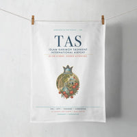 Thumbnail for Islam Karimov Tashkent International Airport (TAS) design on white towel