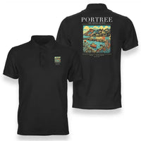 Thumbnail for PORTREE - Poster - Double-Side Polo - Black