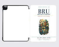 Thumbnail for Brussels Airport (BRU) design on white ipad tablet case