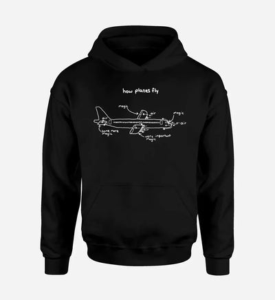 How Planes Fly Hoodie