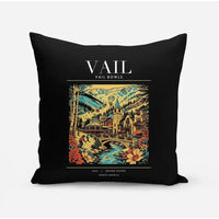 Thumbnail for VAIL - Poster - Pillow - Black