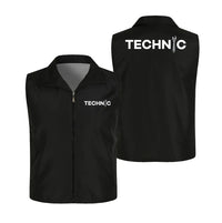 Thumbnail for Technic Thin Style aviation design printed on lightweight shell with sleeveless design thin vest.