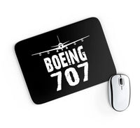 Thumbnail for Boeing 707 & Plane aviation design on neoprene with anti-slip base mouse pad.