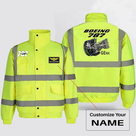 Boeing 787 & GENX Engine Reflective Winter Jackets