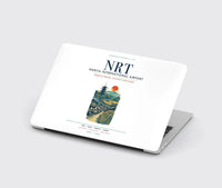 Thumbnail for Tokyo Narita International Airport (NRT) design on white MacBook case
