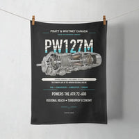Thumbnail for PW127M design on black towel