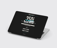 Thumbnail for Beechcraft King Air 350i design on black MacBook case