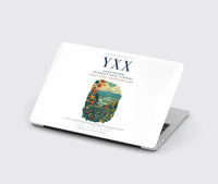 Thumbnail for Abbotsford International Airport (YXX) design on white MacBook case