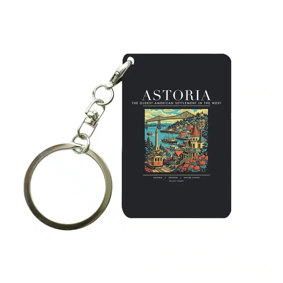 ASTORIA - Poster - Key Chain - Black