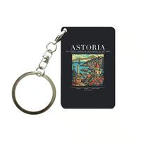 Thumbnail for ASTORIA - Poster - Key Chain - Black