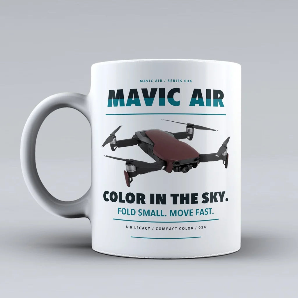 Mavic Air Mug design on white dji