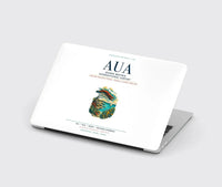 Thumbnail for Queen Beatrix International Airport (AUA) design on white MacBook case