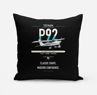 Thumbnail for Tecnam P92 Echo MkII design on black pillow