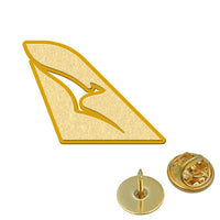 Thumbnail for Qantas Airlines Airways Airlines aviation hollow pin in polished alloy.
