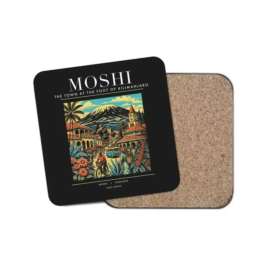 MOSHI - Poster - Coaster - Black