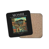 Thumbnail for MOSHI - Poster - Coaster - Black